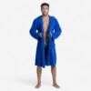 PEIGNOIR DE BAIN HOMME WATER POLO COTON EPAIS BLEU CLAIR 2 PEIGNOIR DE BAIN HOMME WATER POLO COTON EPAIS BLEU CLAIR -Nabaiji peignoir de bain homme water polo coton epais bleu clair