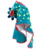 Poncho Bébé Avec Capuche Bleu Vert Imprimé DRAGON 2 Poncho Bébé Avec Capuche Bleu Vert Imprimé DRAGON -Nabaiji poncho bebe avec capuche bleu vert imprime dragon 4