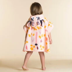 Poncho De Bain Coton Bébé - Girafe Blanc Rose 10 Poncho De Bain Coton Bébé - Girafe Blanc Rose -Nabaiji poncho de bain coton bebe girafe blanc rose 3
