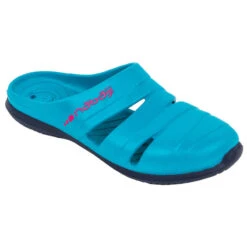 Sabots De Piscine Femme - Clog 100 - Bleu Luxury -Nabaiji sabots de piscine femme clog 100 bleu luxury 4