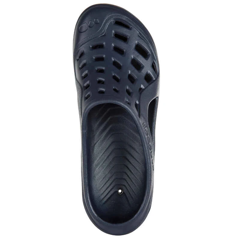 Sabots De Piscine Homme - Clog 100 - Bleu Marine 6 Sabots De Piscine Homme - Clog 100 - Bleu Marine – Image 4
