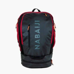 Sac A Dos Natation 40L 900 Noir Rouge 12 Sac A Dos Natation 40L 900 Noir Rouge -Nabaiji sac a dos natation 40 l 900 noir gris 2