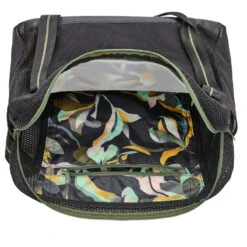 Sac Aquabike-aquagym En Mesh Print Flo Noir -Nabaiji sac aquabike aquagym en mesh print flo noir 4