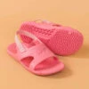 Chaussure Sandale Piscine Bébé Et Rose -Nabaiji sandales de piscine bebe slash enfant rose