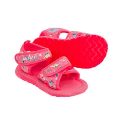 Chaussure Sandale Natation Bébé Enfant Rose -Nabaiji sandales natation bebe rose imprime flamingo 2