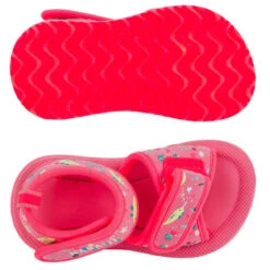 Chaussure Sandale Natation Bébé Enfant Rose -Nabaiji sandales natation bebe rose imprime flamingo 3