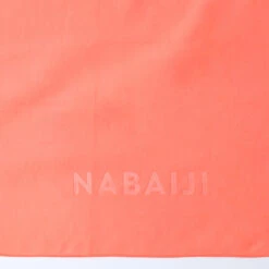 Serviette De Bain Microfibre Coral Taille L 80 X 130 Cm -Nabaiji serviette de bain microfibre coral taille l 80 x 130 cm 2