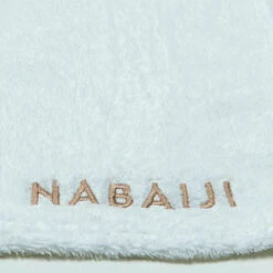 Serviette De Bain Microfibre Ultra Douce Blanc Taille L 80 X 130 Cm -Nabaiji serviette de bain microfibre ultra douce blanc taille l 80 x 130 cm 3