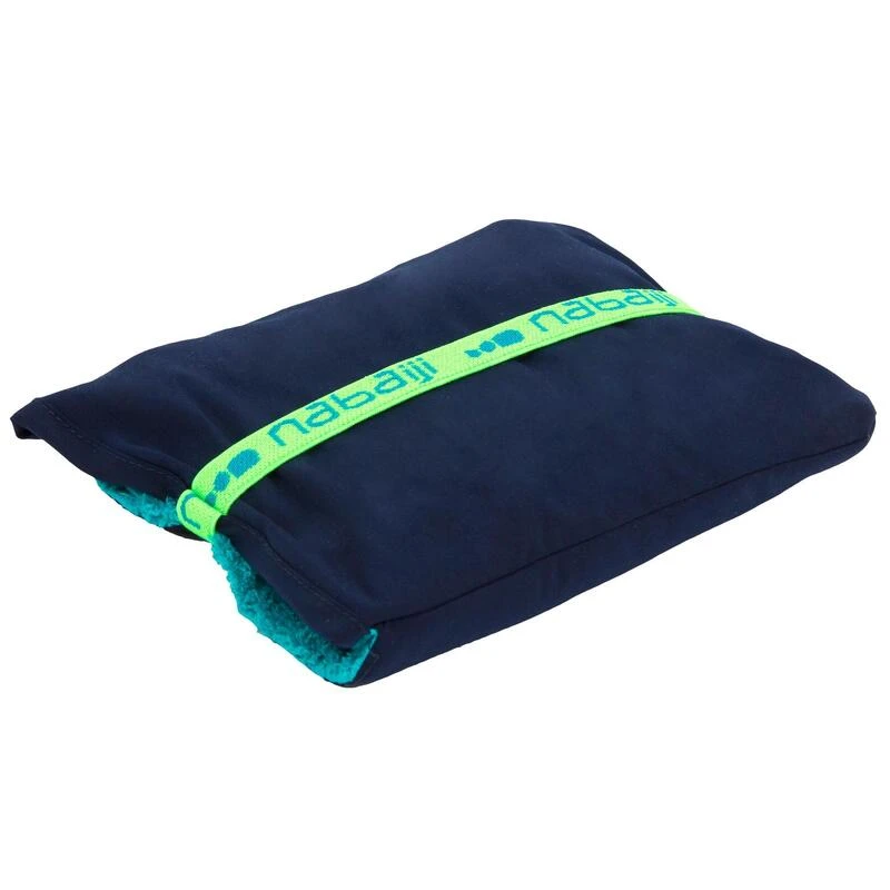 Serviette De Bain Pieds Bi Face En Microfibre Douce Bleu Diamètre 60 Cm 4 Serviette De Bain Pieds Bi Face En Microfibre Douce Bleu Diamètre 60 Cm – Image 2