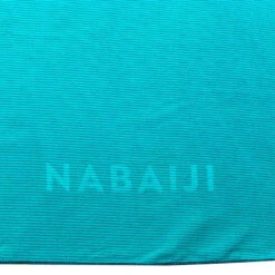 Serviette De Bain Microfibre à Rayures Bleu Taille XL 110 X 175 Cm 9 Serviette De Bain Microfibre à Rayures Bleu Taille XL 110 X 175 Cm -Nabaiji serviette microfibre a rayures taille xl 110 x 175 cm bleu 3