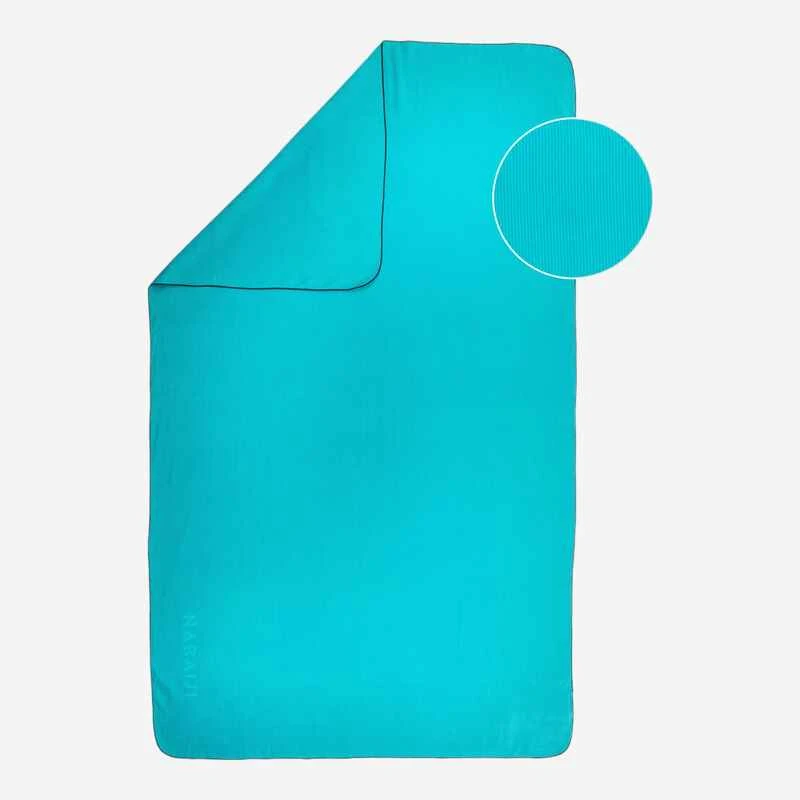 Serviette De Bain Microfibre à Rayures Bleu Taille XL 110 X 175 Cm 3 Serviette De Bain Microfibre à Rayures Bleu Taille XL 110 X 175 Cm