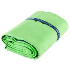 Serviette Microfibre Verte Fluo Ultra Compacte Taille XL 110 X 175 Cm -Nabaiji serviette microfibre bleu cina ultra compacte taille xl 110 x 175 cm 1