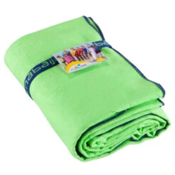 Serviette Microfibre Verte Fluo Ultra Compacte Taille XL 110 X 175 Cm -Nabaiji serviette microfibre bleu cina ultra compacte taille xl 110 x 175 cm 6