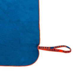 Serviette De Bain Microfibre Bleu Taille L 80 X 130 Cm -Nabaiji serviette microfibre compacte bleu taille l 80 x 130 cm 2