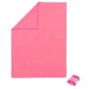 Serviette Microfibre Rose Ultra Compacte Taille M 65 X 90 Cm 1 Serviette Microfibre Rose Ultra Compacte Taille M 65 X 90 Cm -Nabaiji serviette microfibre grise ultra compacte taille m 6590 cm