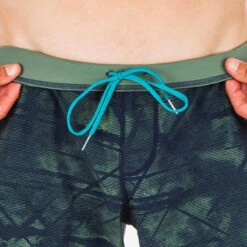 Short De Bain Natation Homme - Swimshort 100 Long - Tex Kaki -Nabaiji short de bain natation homme swimshort 100 long tex kaki 3