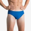Slip De Bain Natation Homme - Slip 100 Basic - Bleu -Nabaiji slip de bain natation homme slip 100 basic bleu