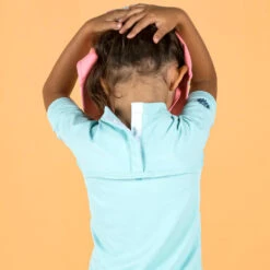 T-shirt Anti UV Bébé Manches Courtes Bleu Clair 17 T-shirt Anti UV Bébé Manches Courtes Bleu Clair -Nabaiji t shirt anti uv bebe manches courtes bleu clair 5