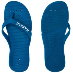 Tongs De Piscine Femme - Tonga 100 Basic - Bleu -Nabaiji tongs de piscine femme tonga 100 basic bleu 1