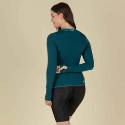 Top De Natation Femme Una Pyva Petrol -Nabaiji top de natation femme una typ noir 2