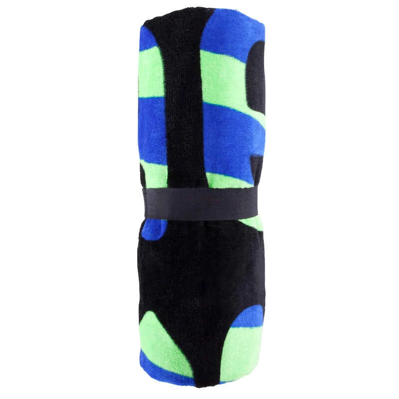 Une Serviette Coton Logo Grafic Noire Taille 90 X 160 Cm 7 Une Serviette Coton Logo Grafic Noire Taille 90 X 160 Cm – Image 5